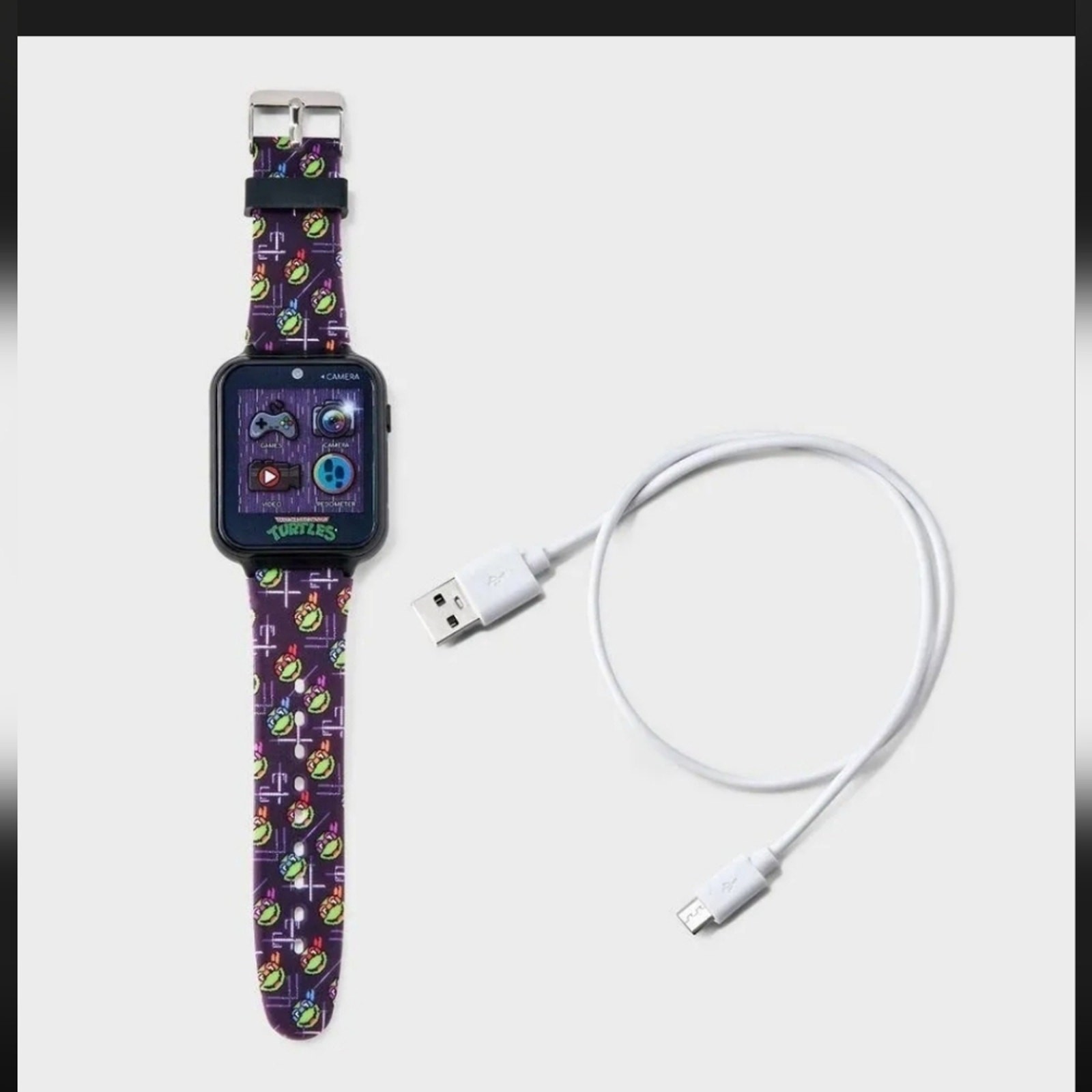 TMNT Kids Smartwatch Touchscreen Camera Games Ninja Turtles New Gift One size
