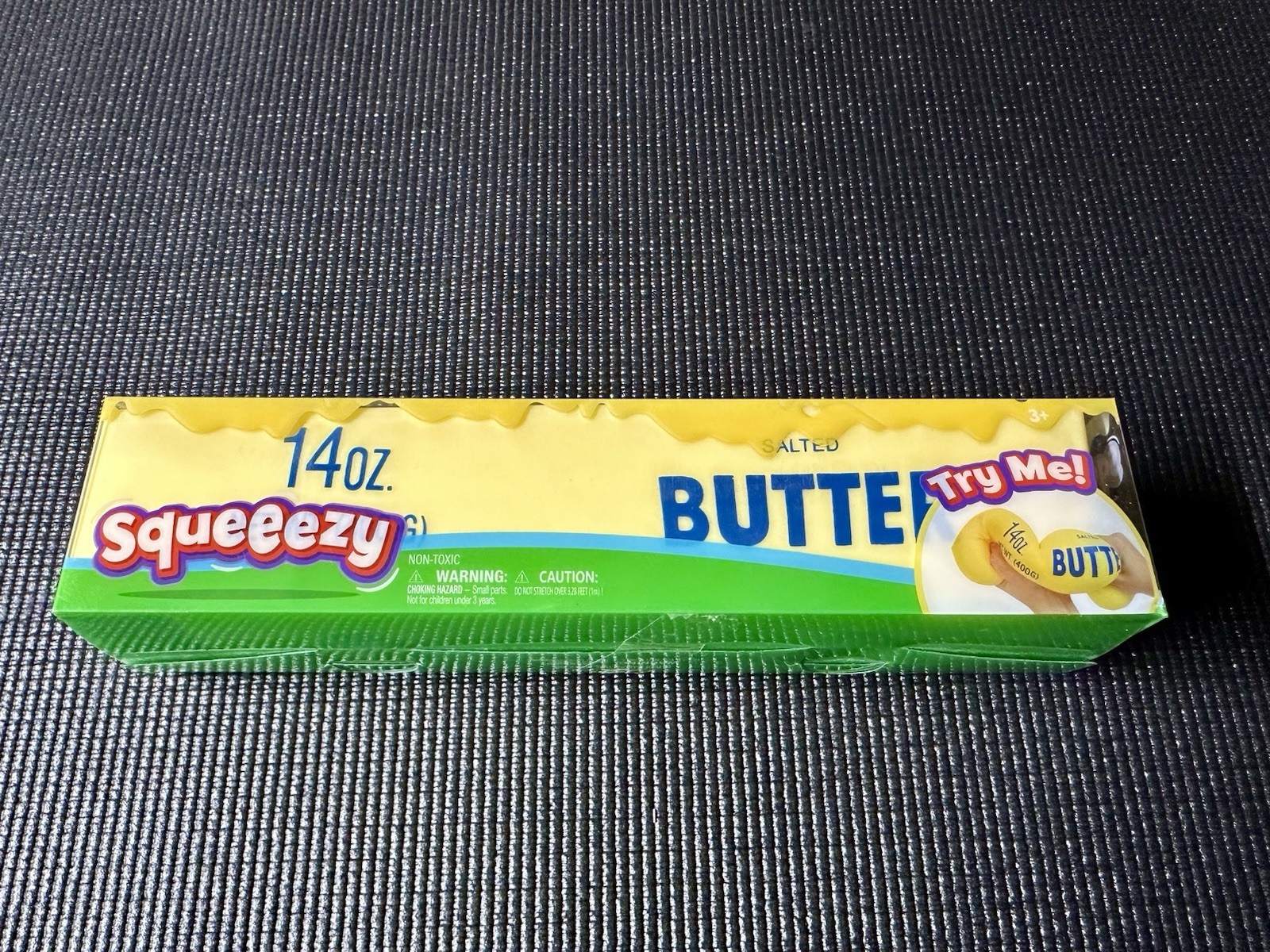 🔥 Sunny Days 14oz Squeezy Salted Butter Squishy Toy Stress Relief New 🔥