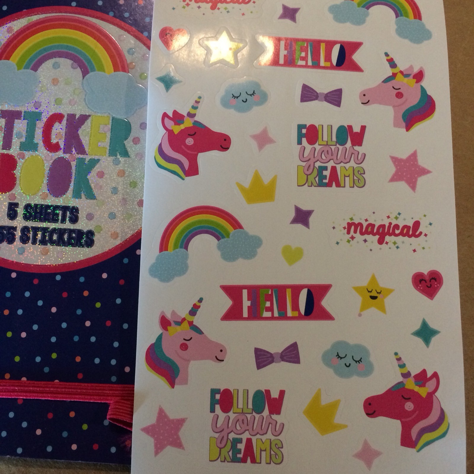 Lot Of 20 Sticker Books For Girls Age 5+ (255 Stickers Per Book) New