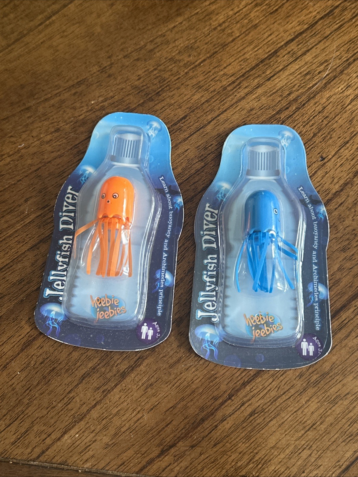 Heebie Jeebies Jellyfish Diver – LOT OF 2! -Buoyancy-Jellyfish Diver- NEW!