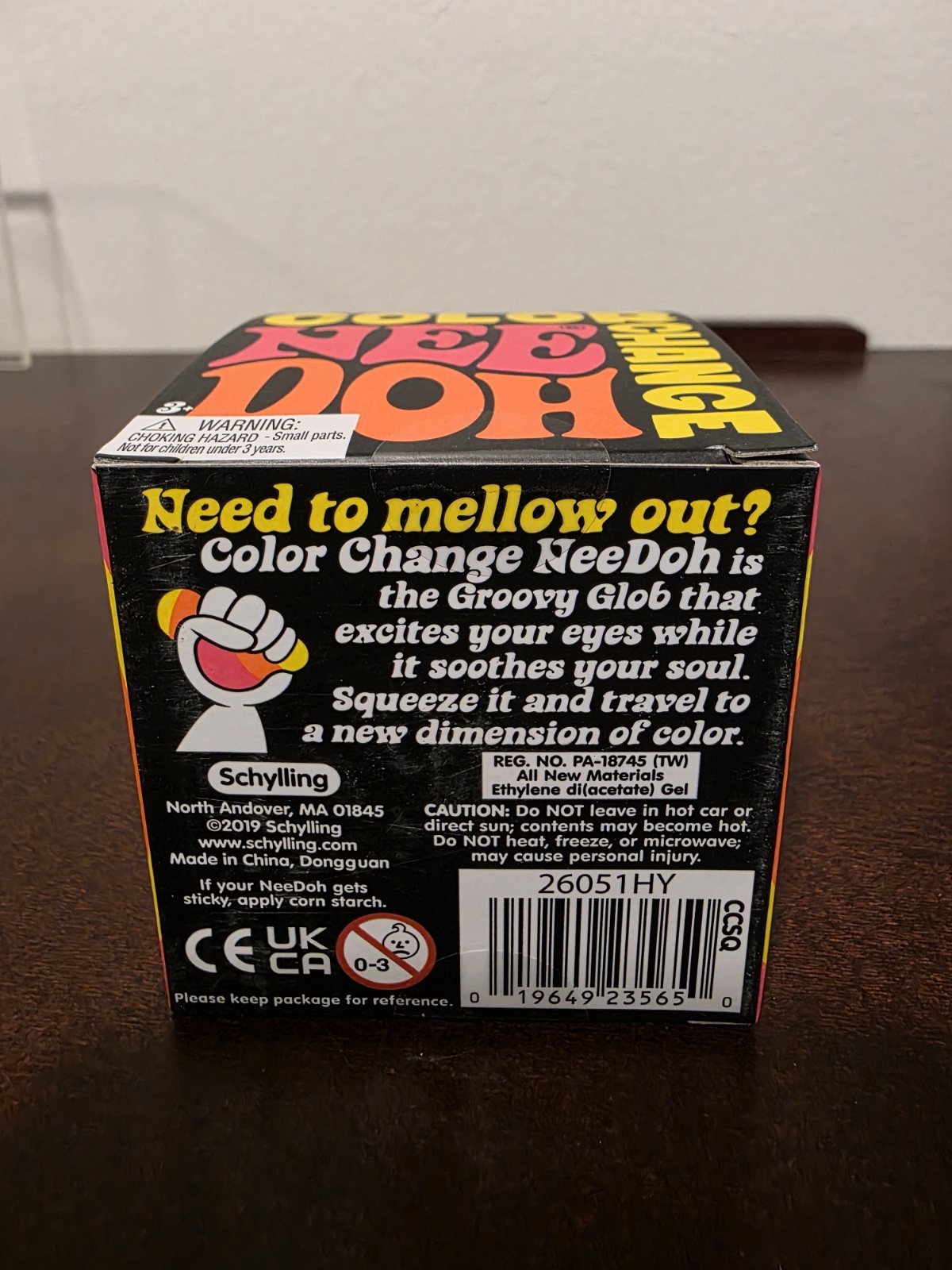 Authentic Needoh Color Change Yellow- NIB-