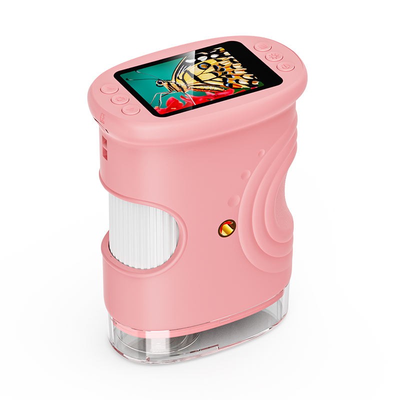 1000X Digital Portable Microscope for Kids with 2.0″ IPS Screen Mini Pocket STEM