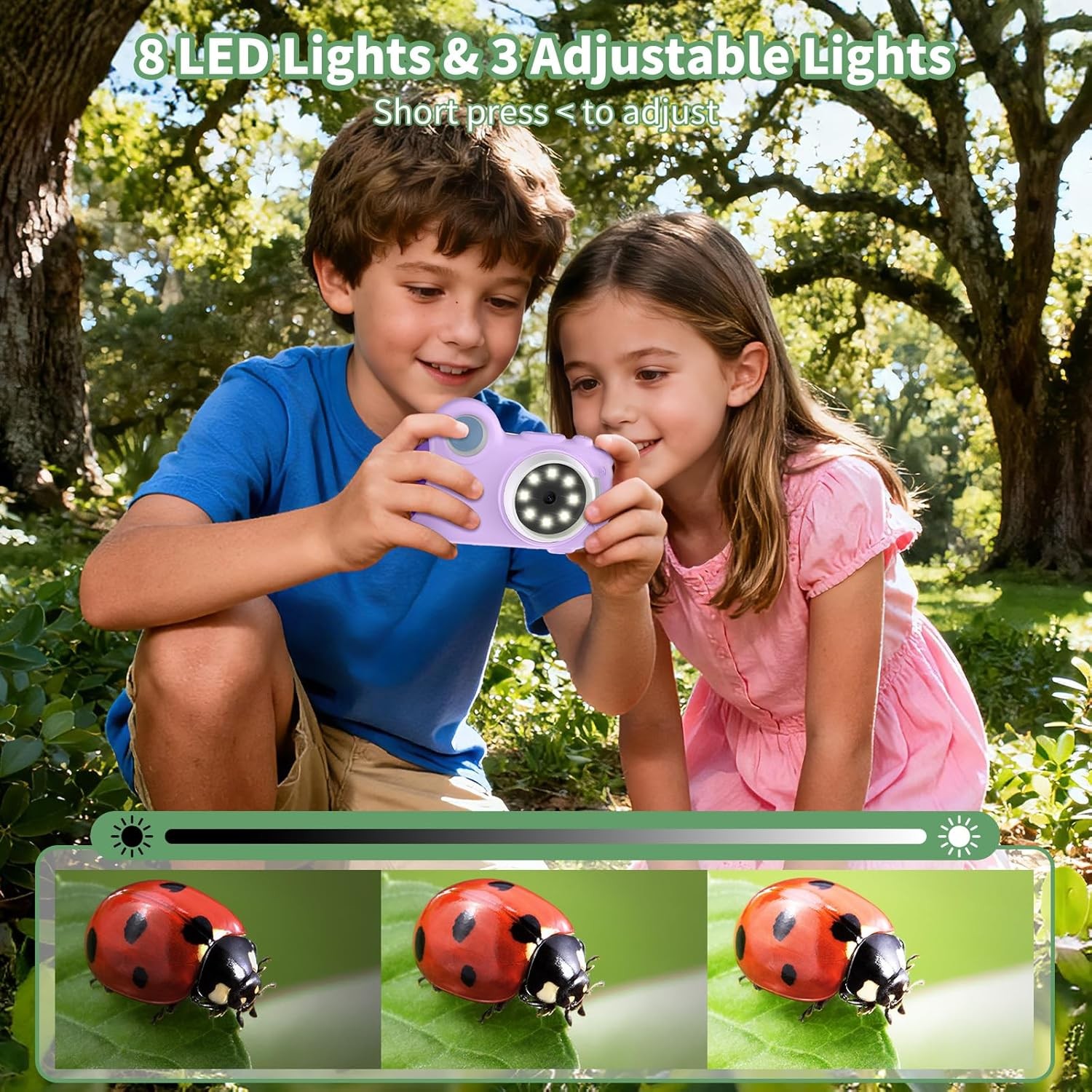 Microscope for Kids Handheld Mini Portable Digital Rechargeable 1000X Boy Girls