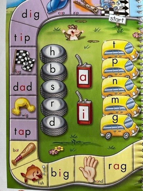 114 Leap Pad Phonics Lesson 2: Tad’s Good Night: Short Vowels A & I 