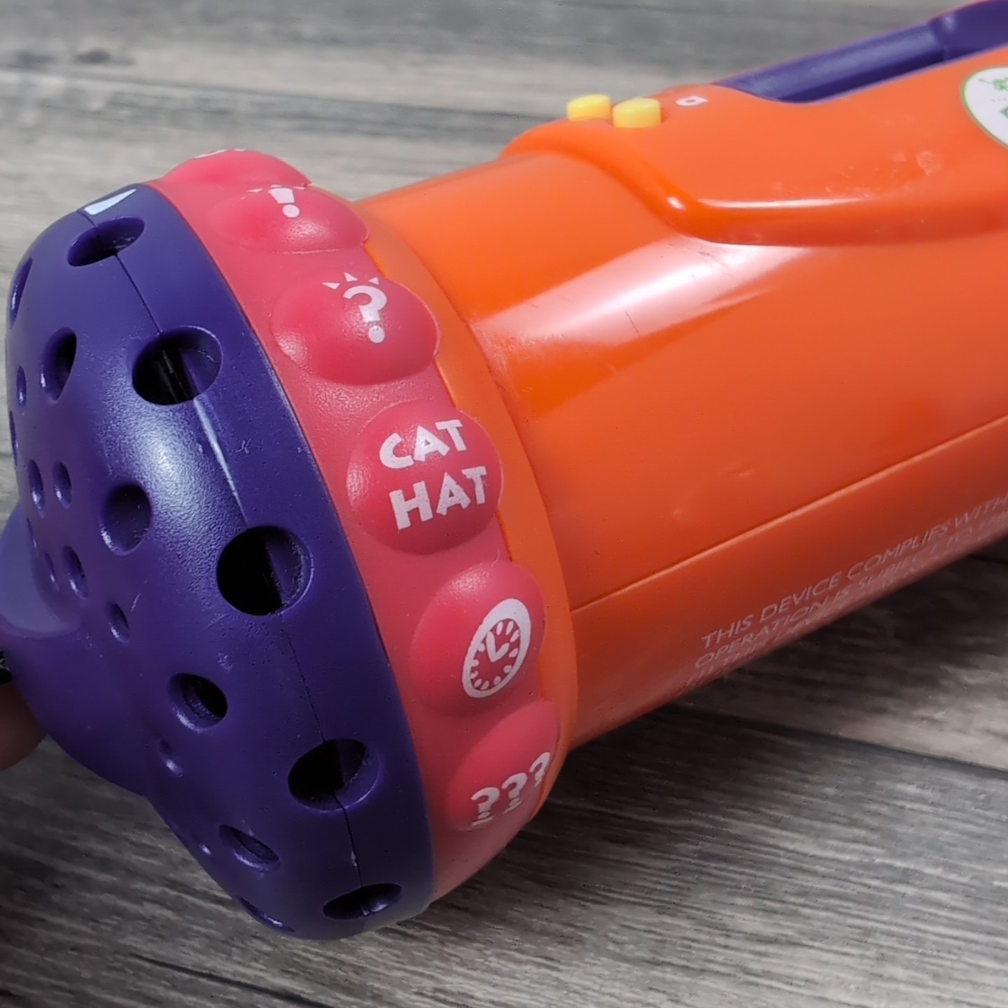 Leap Frog Twist & Shout Phoneics Ages 4 And Up Talking Learning Toy Fun Tested