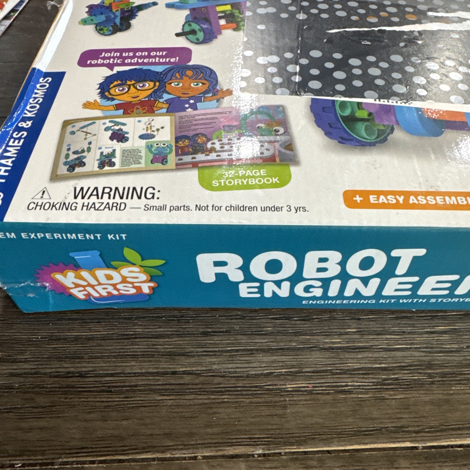 Thames & Kosmos Kids First Robot Engineer STEM Experiment Kit With Storybook NEW