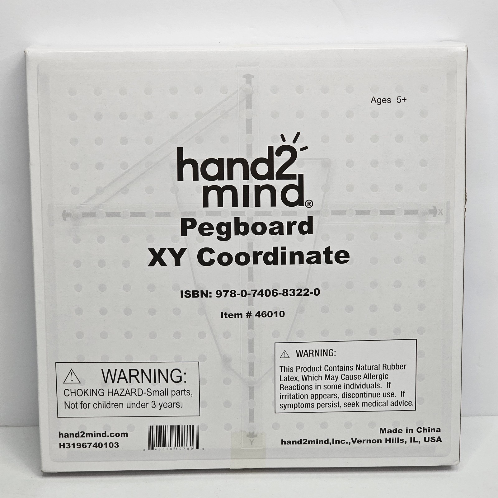 New Hand2mind XY Math Pegboard Homeschool Algebra Hands On Help