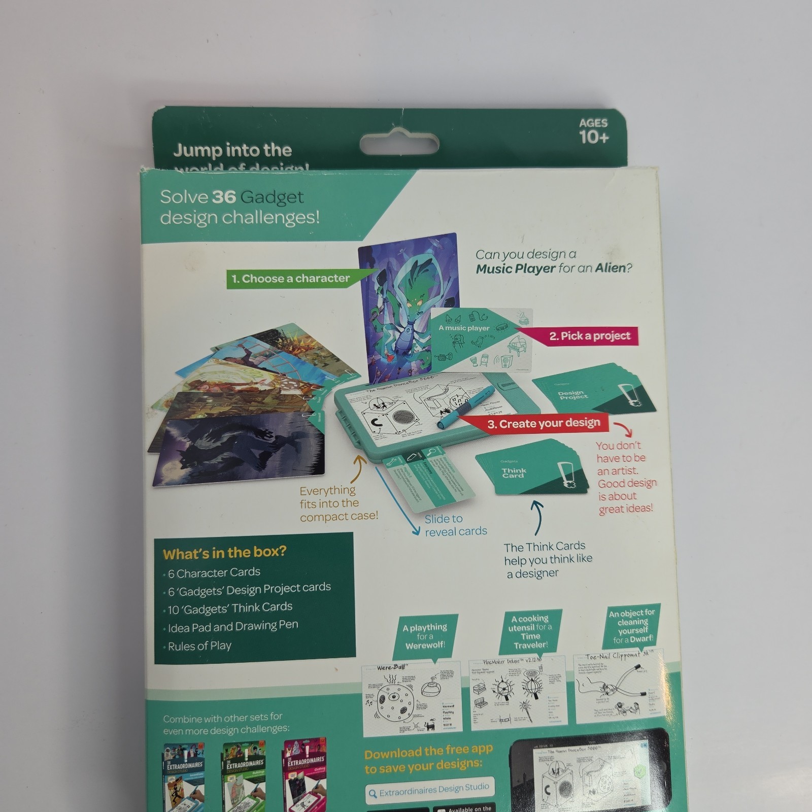 The Extraordinaires Design Studio New Open Box Solve 36 Gadget Design Challenges