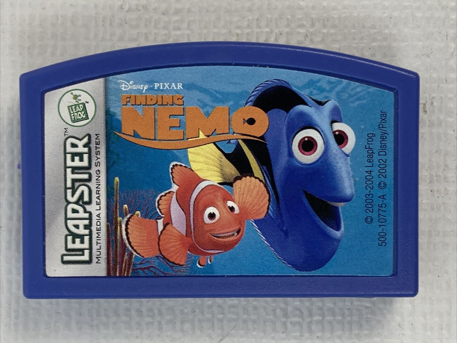 Leapster Game Lot Of 6 Finding Nemo Spongebob (Spanish) NASCAR Thomas & Friends