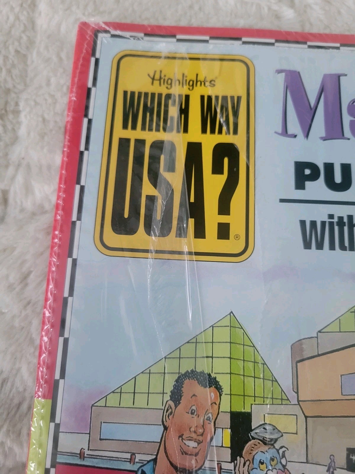 Vintage HIGHLIGHTS WHICH WAY US MARYLAND Washington State NEW MEXICO PUZZLE Book