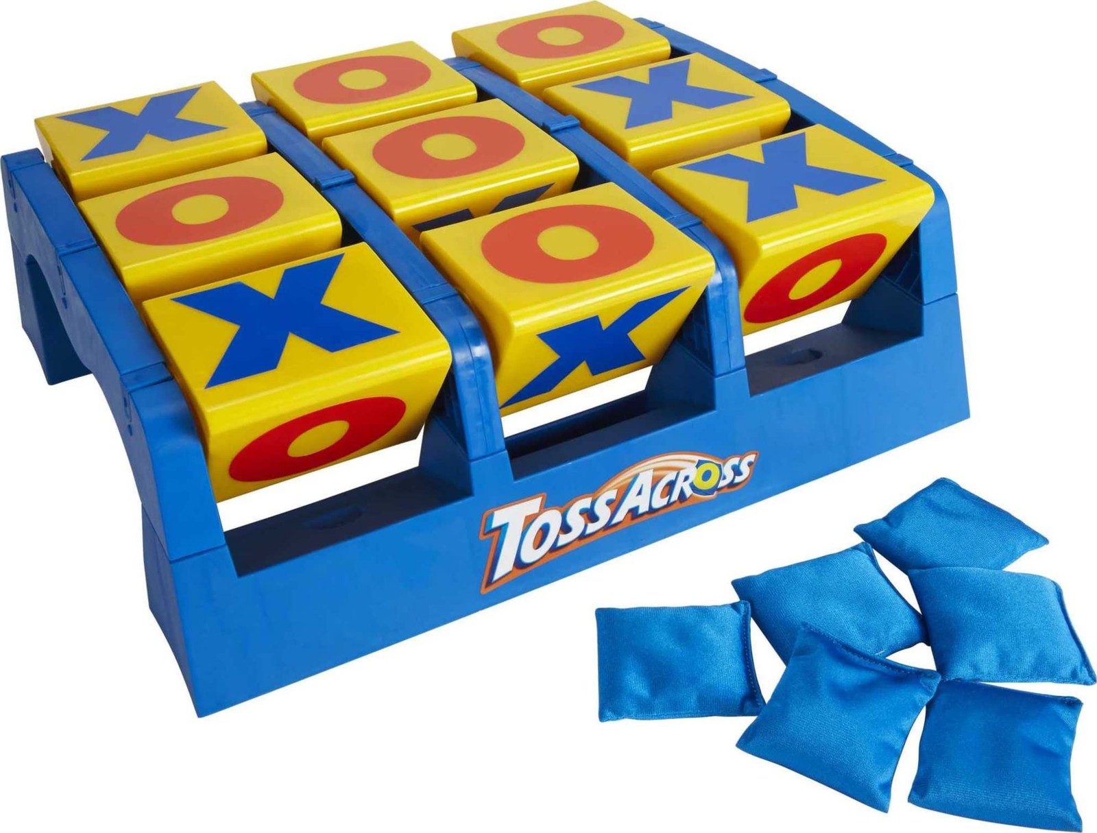 Toss Across Game, Beanbag Tic Tac Toe for 2 to 4 Players Ages 5 Years and Older