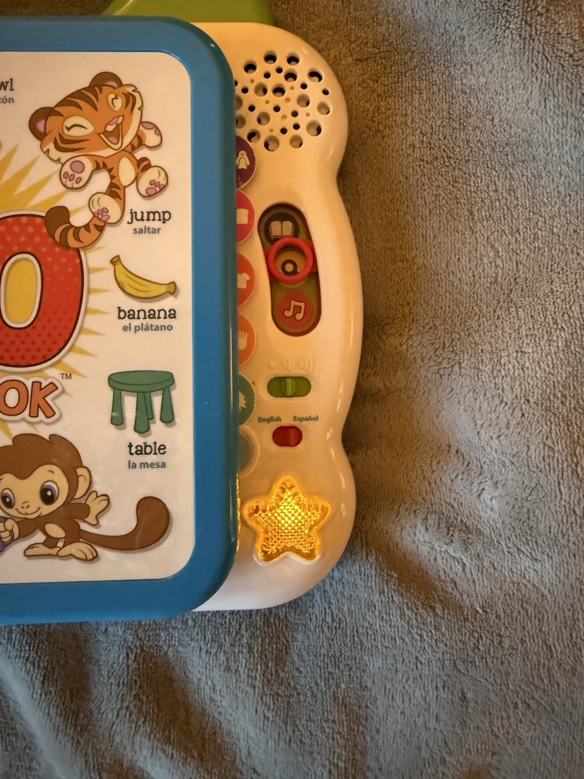 LeapFrog Learning Friends 100 Words Book Electronic Bilingual, Tested & Works