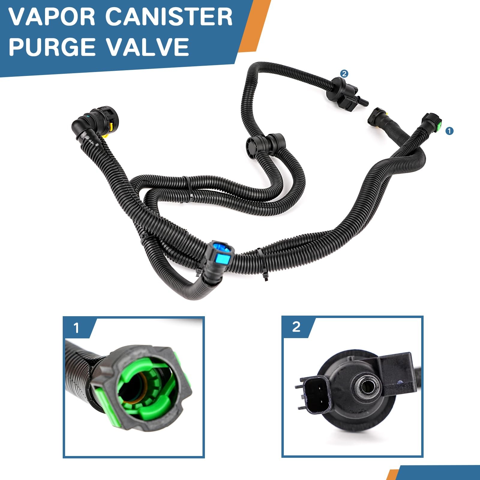 Vapor Canister Purge Valve for Ford Edge 2019 – 2024 – L4 for Lincoln Nautilus