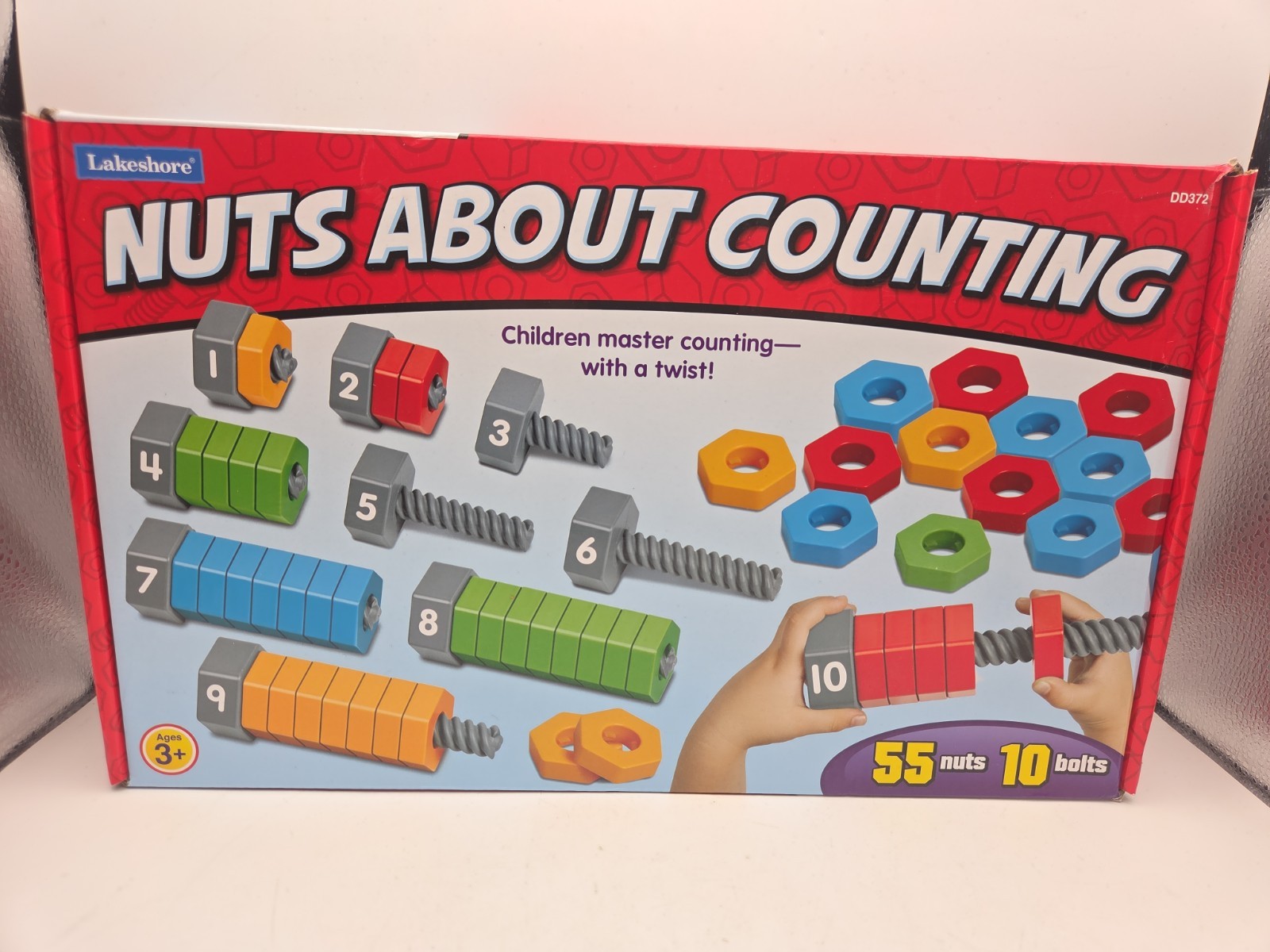 Lakeshore Learning “Nuts About Counting” Nuts And Bolts Counting Game Complete