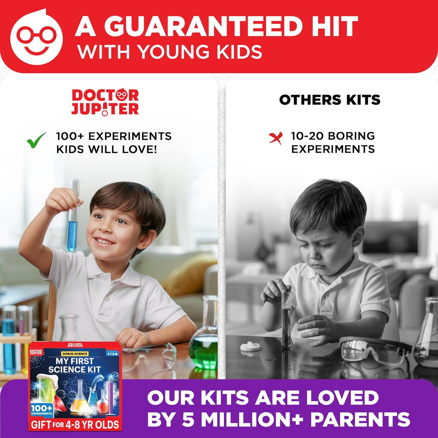My First Science Kit for Kids Ages 4-5-6-7-8 | Christmas, Birthday Gift Ideas fo