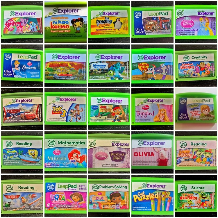 Leap Frog LeapPad Explorer Game Cartridges for Leapster Tablets XDI Ultra Pick