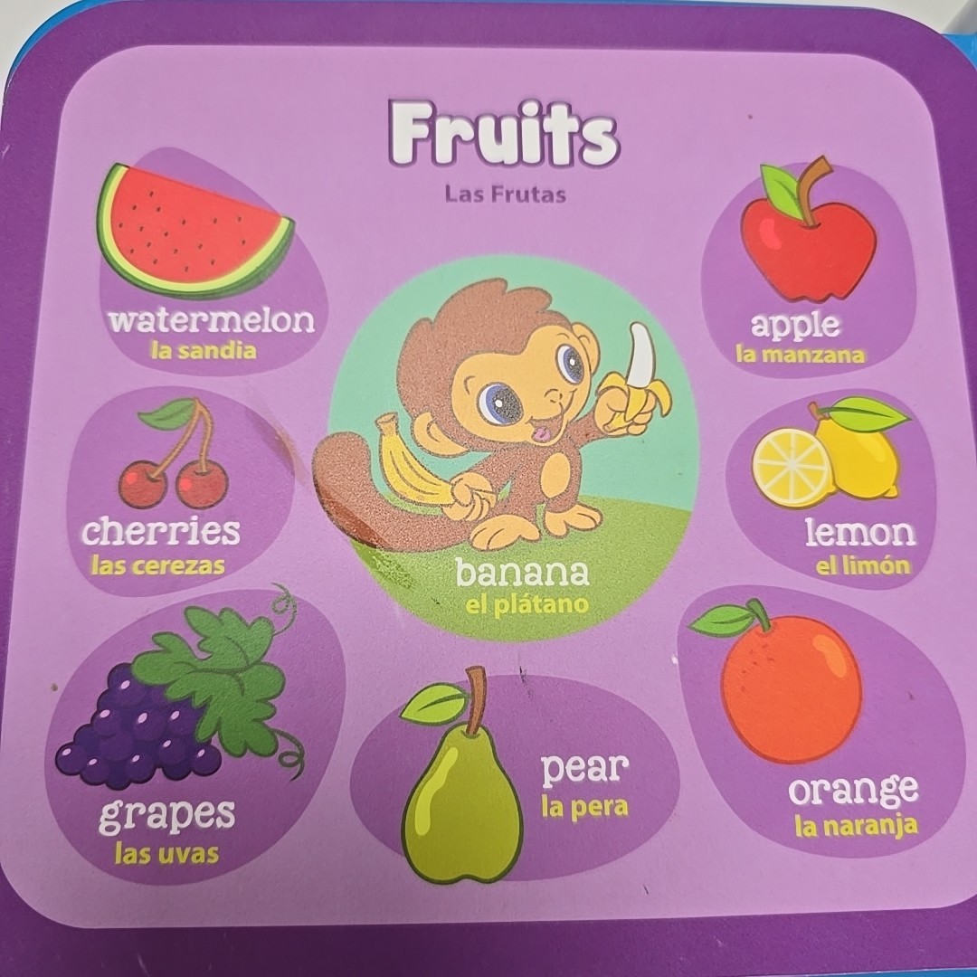 Leap Frog Learning Friends 100 Words Book, Learning Tool, Educational, Works
