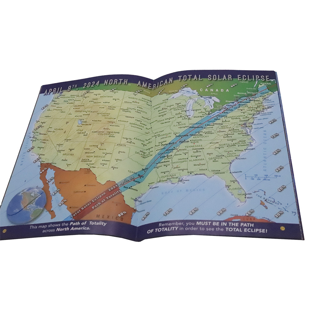 Souvenir Solar Eclipse Complete Guide Book to the North American Eclipse
