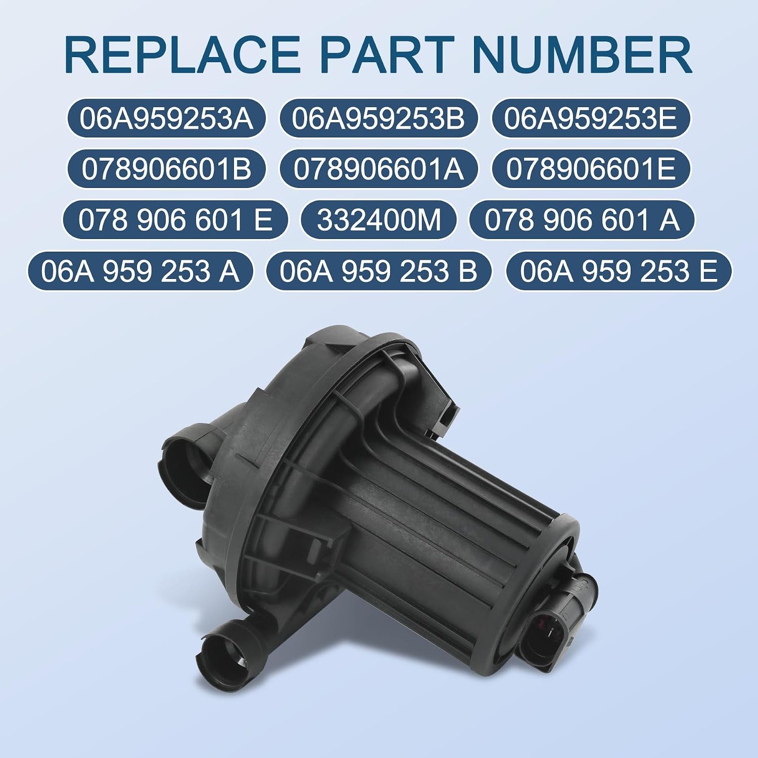 JDMSPEED Secondary Air Pump 06A959253B Audi A4 A6 Q7 VW Jetta