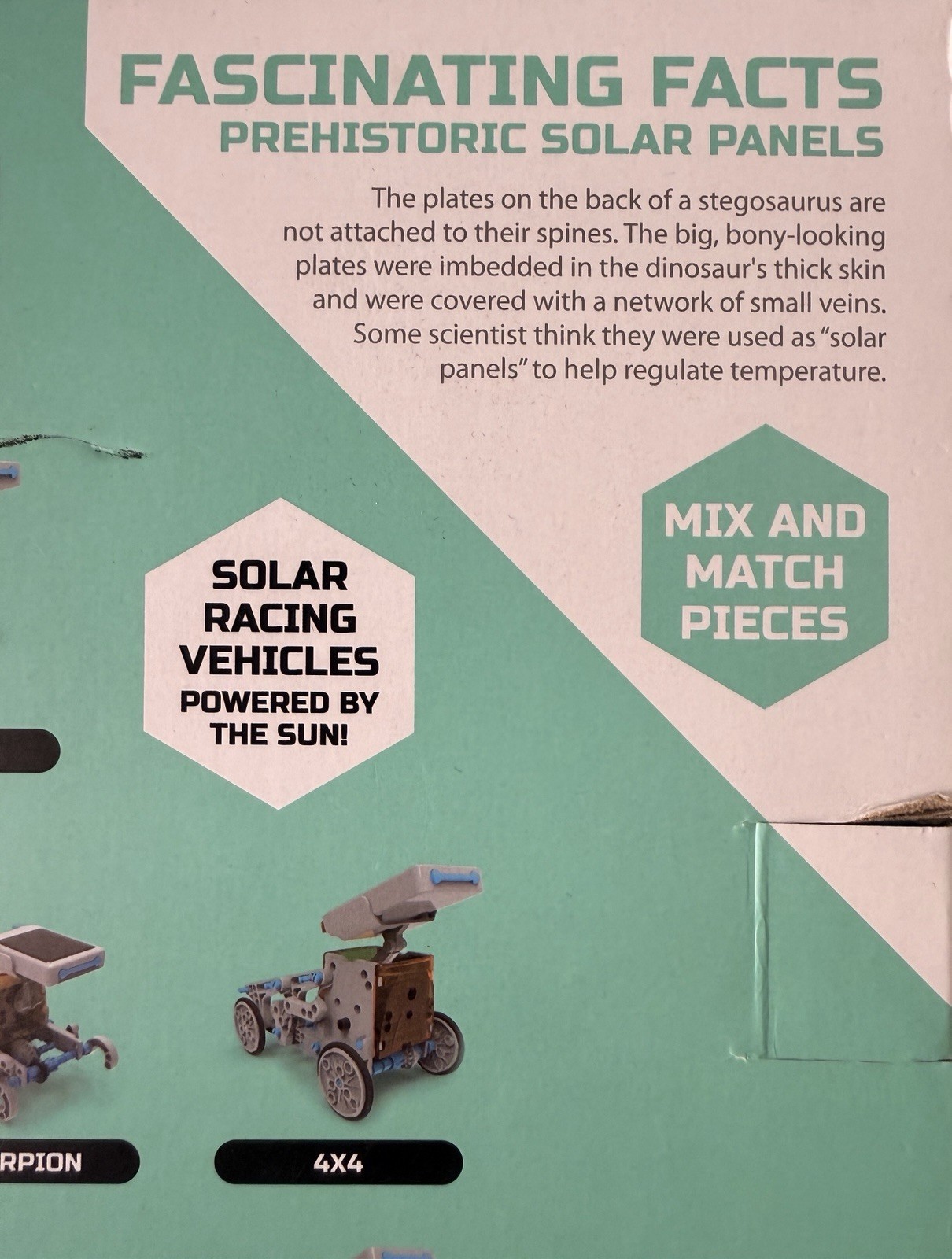 Discovery Mindblown Solar Vehicle Creations Kit STEM 12 Designs 197pc New 8+