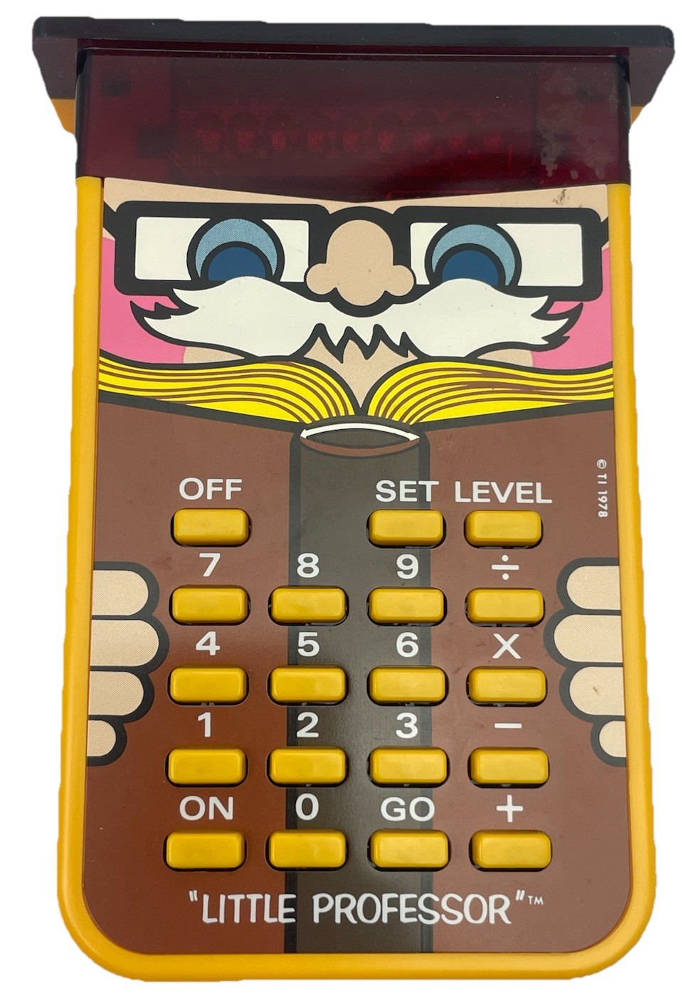 ⭐ 1979 Texas Instruments The Little Professor Electronic Learning Aid Calculator