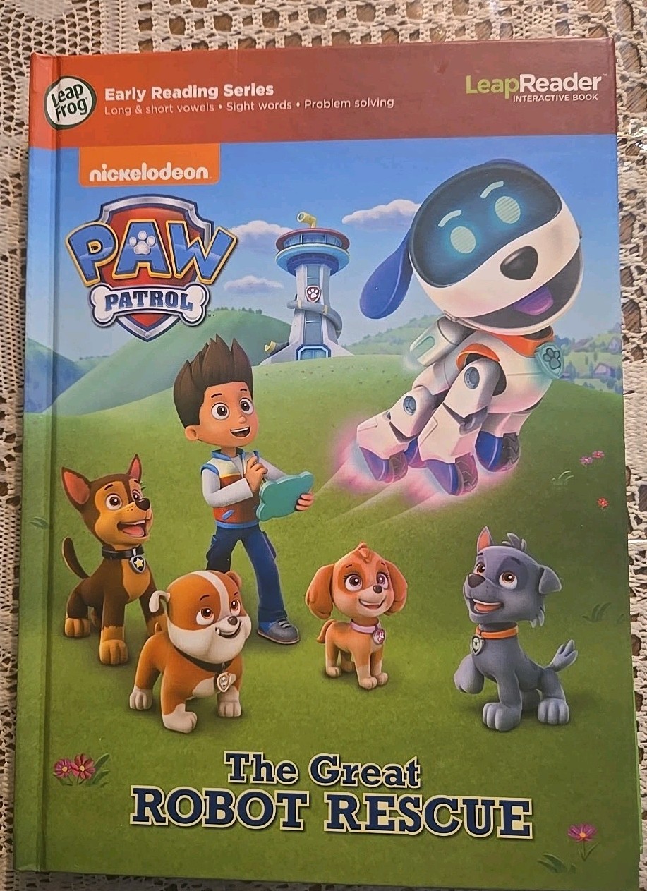 LeapFrog LeapReader Book: Paw Patrol (Works With Tag) 4-6 years