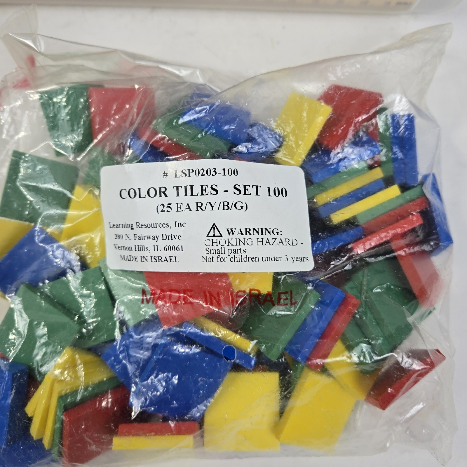 NEW Saxon Math K-3 Homeschool Manipulative Kit ETA Cuisenaire SEALED BOX