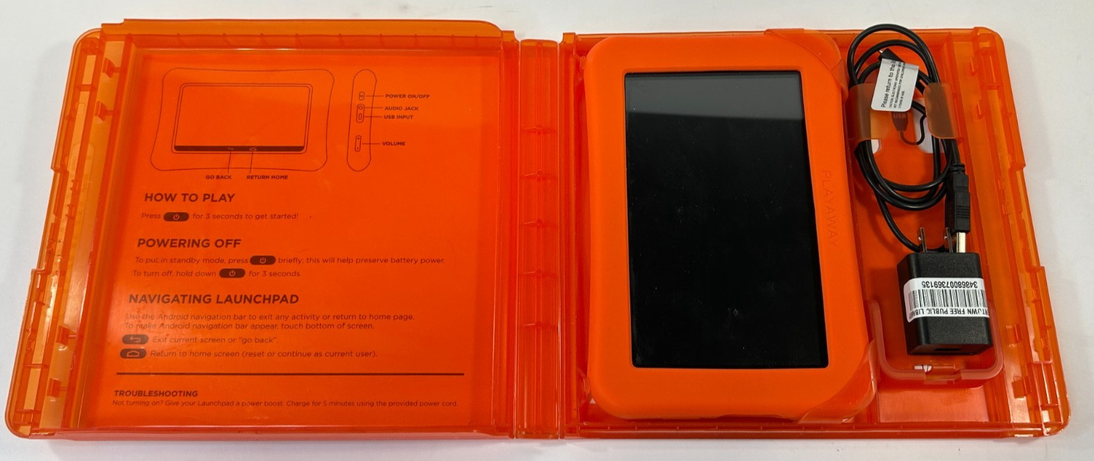 Playaway Launchpad Pre-Loaded Tablet – ABC, I Read! Ages 5+