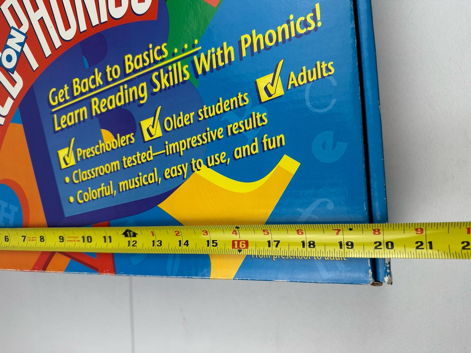 Hooked On Phonics Set W/ Original Box Back To Basics Cassettes Teaching