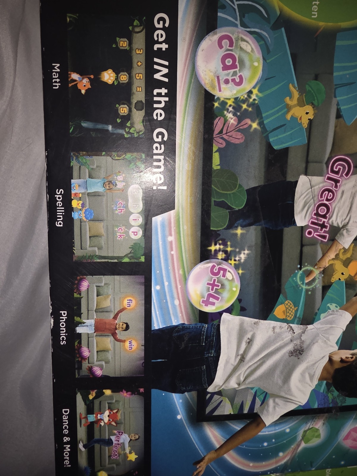Leap Frog LeapMove Learning Video Game System 25 PreGames Open Box Never Used