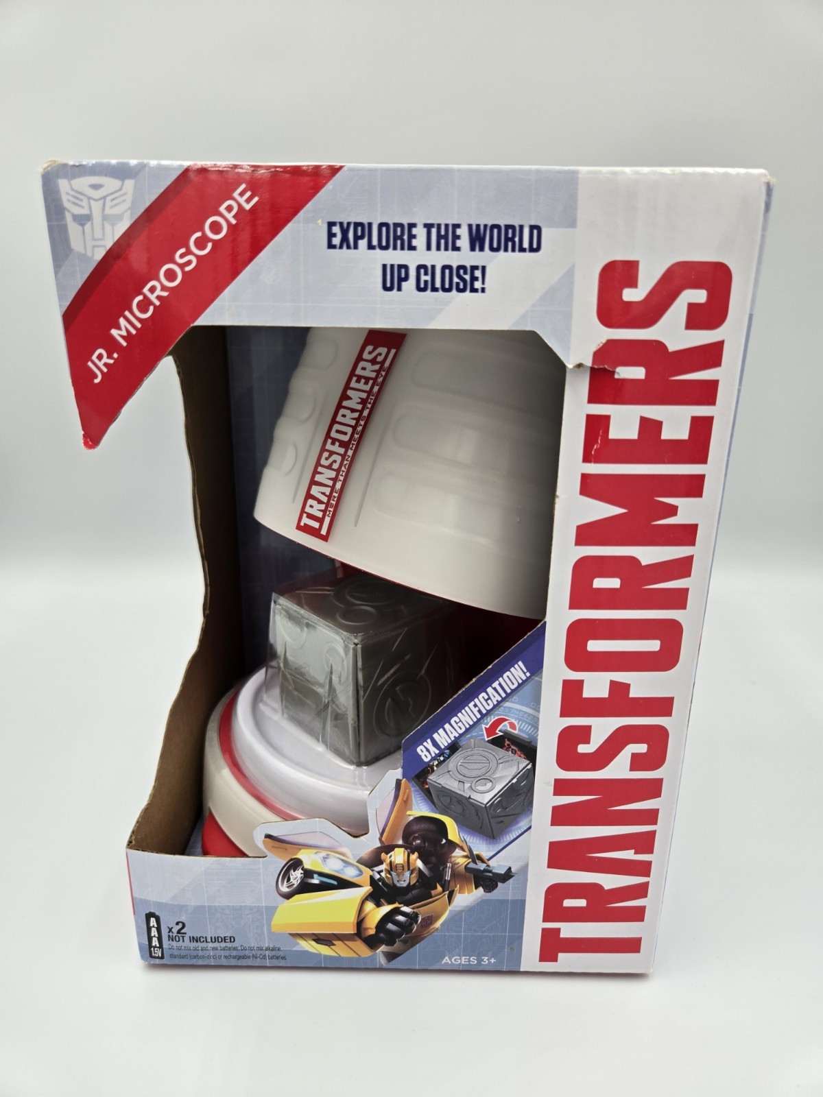 Transformers Jr. Lighted Microscope 8X Magnification – New
