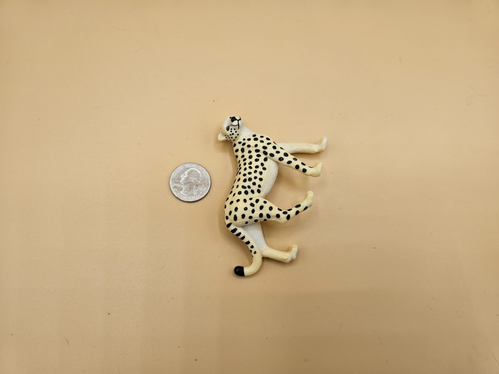 Rare Retired McDonald’s Cheetah Animal Toy Figure 1998