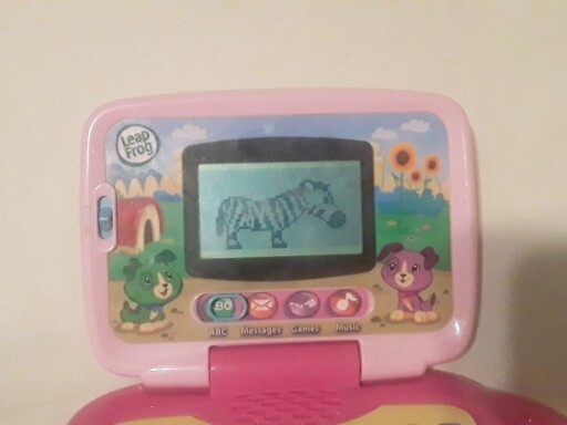 LeapFrog My Own Leaptop Pink 4 Learning Modes 26 Critter Animations (19167)