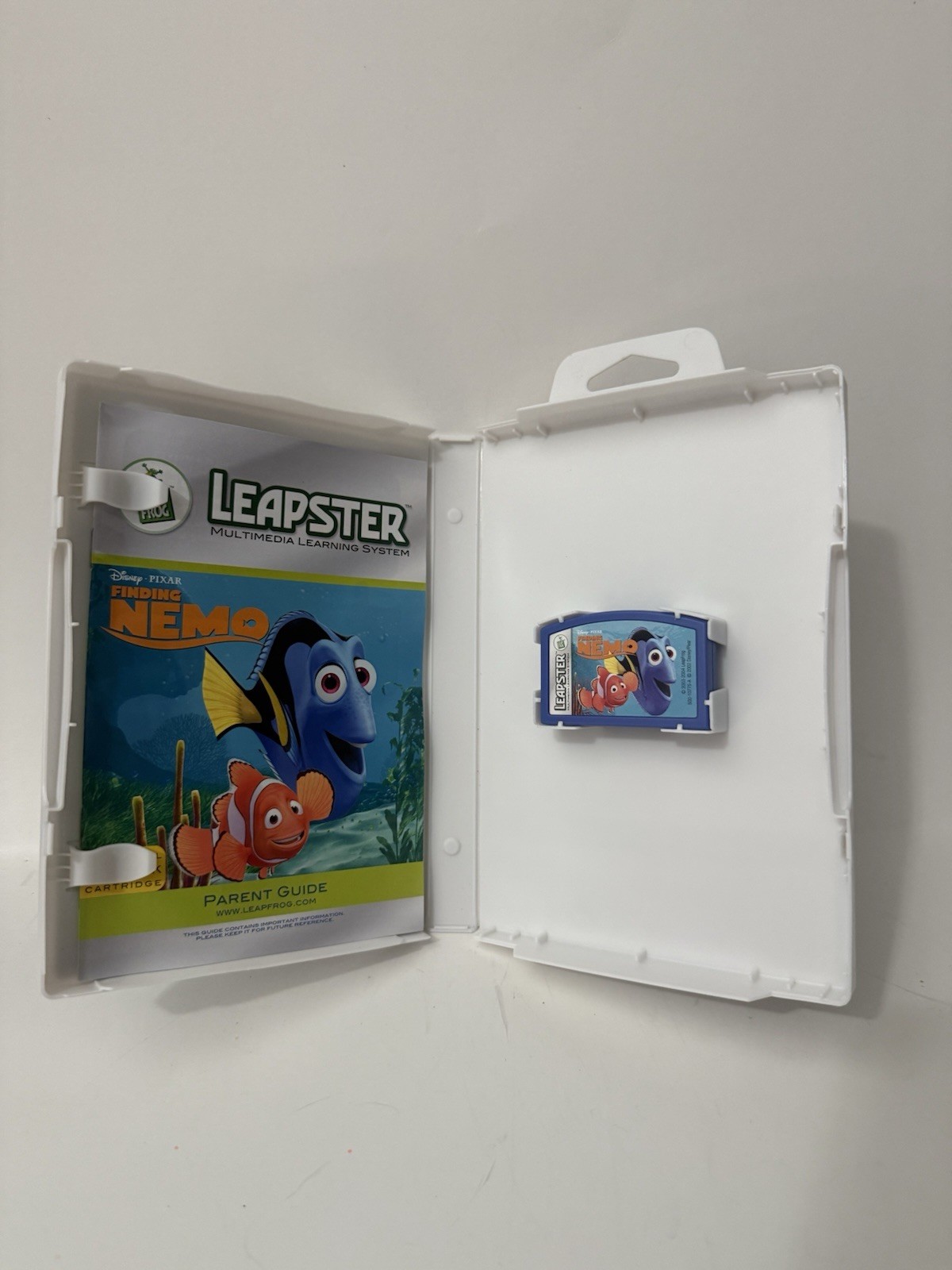 LeapFrog Leapster Finding Nemo Reading Learning Game Cartridge 2003 MPN 20003