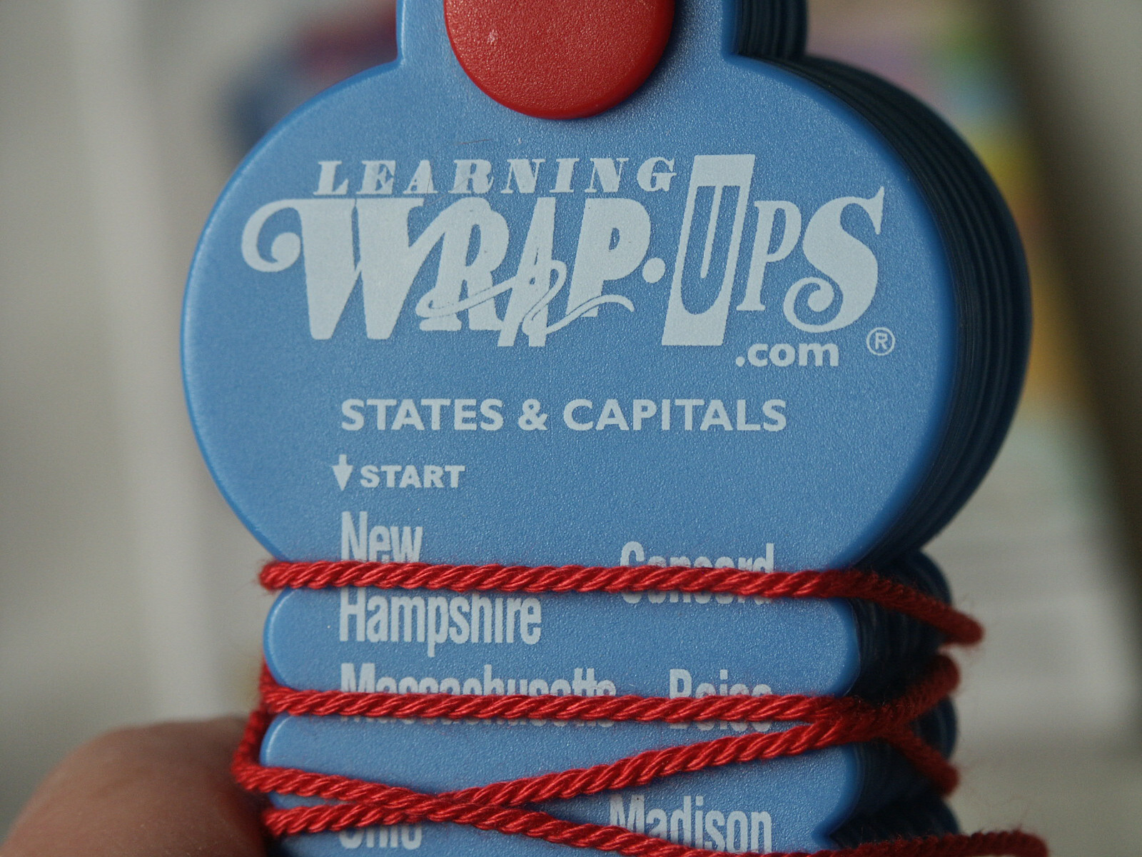 Usborne Learning Wrap-Ups All About America and States & Capitals Plus Map