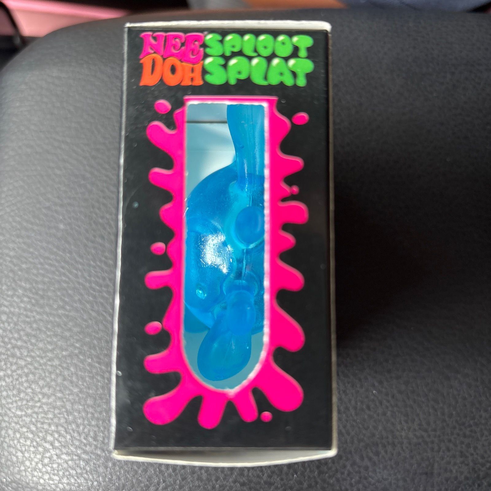 BLUE NeeDoh SPLOOT SPLAT, Nee Doh Splatter Fidget, Nee-doh SplootSplat Squishy.