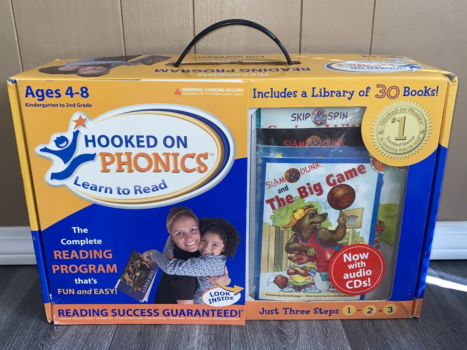 Hooked On Phonics Learn To Read Ages 4-8 K-2nd Grade Reading Program Set