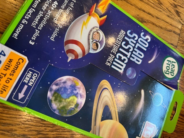 Leap Frog Tag Solar System Adventure Pack Explore Space Ages 4-8 New