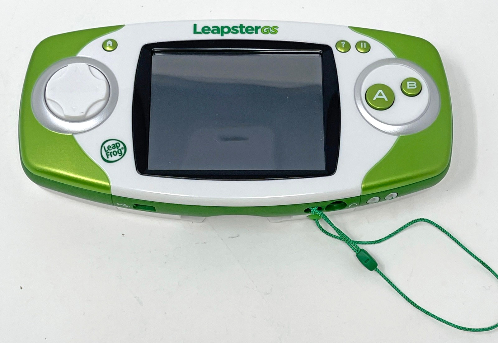 Leapfrog Leapster GS Green Game Console with Camera 39700 Used Tested Works