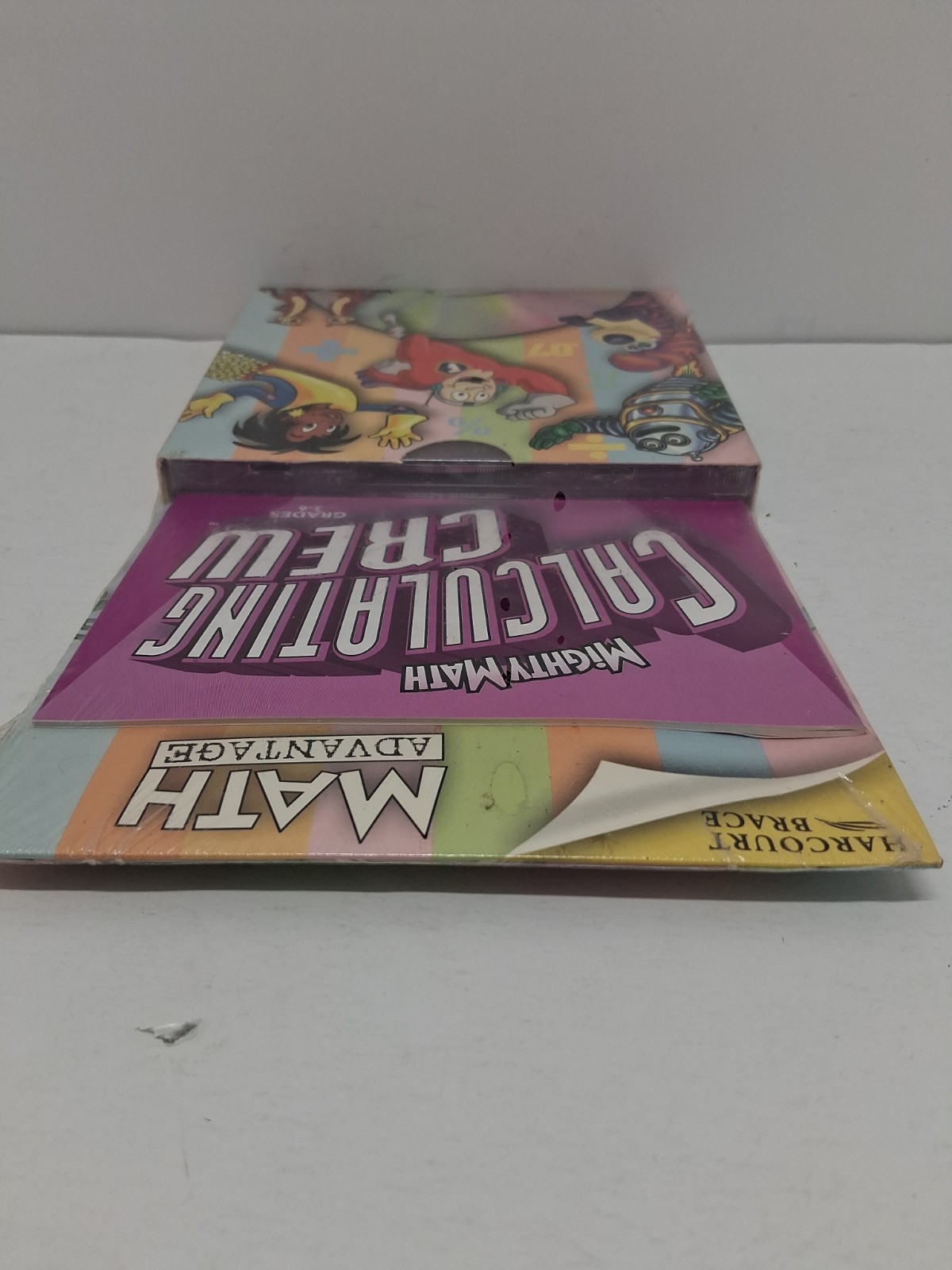 Mighty Math Calculating Crewcd Rom Grades 3-6 Brand New Old Stock Shrink Wrapped