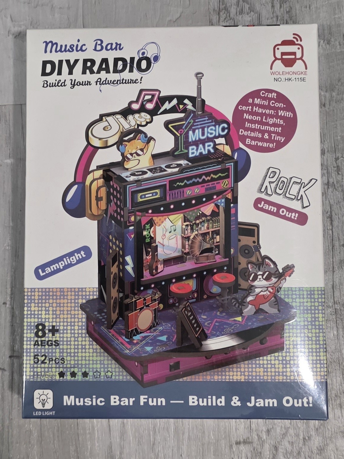 Music Bar DIY Radio Build Your Adventure! | HK-115E