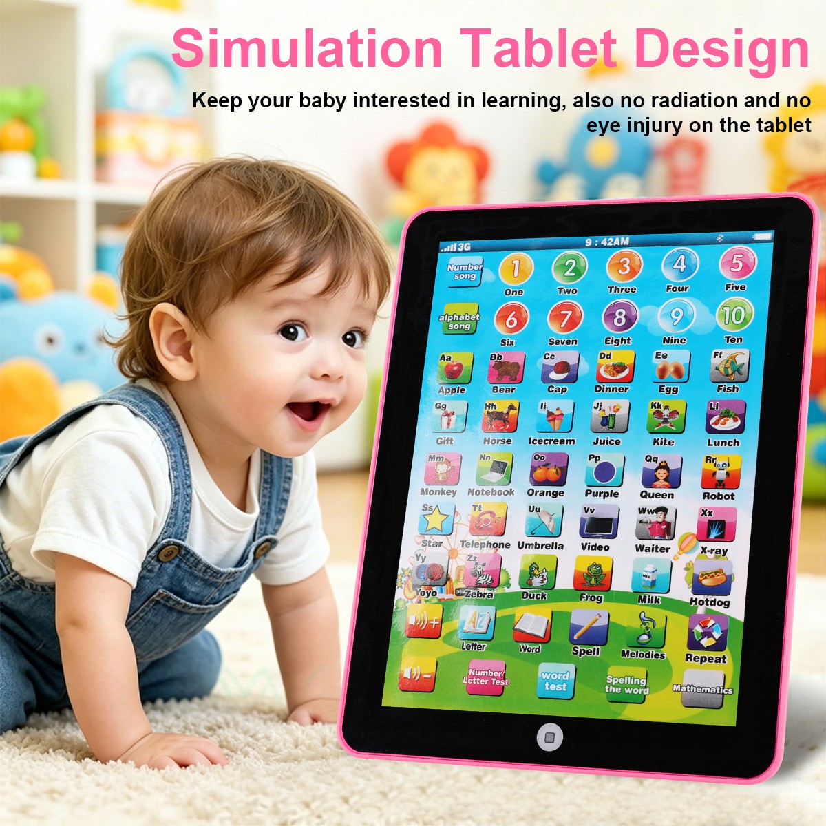 Educational Learning Toys for Kids Toddlers Age 2 3 4 5 6 7 8 Years Old Playset