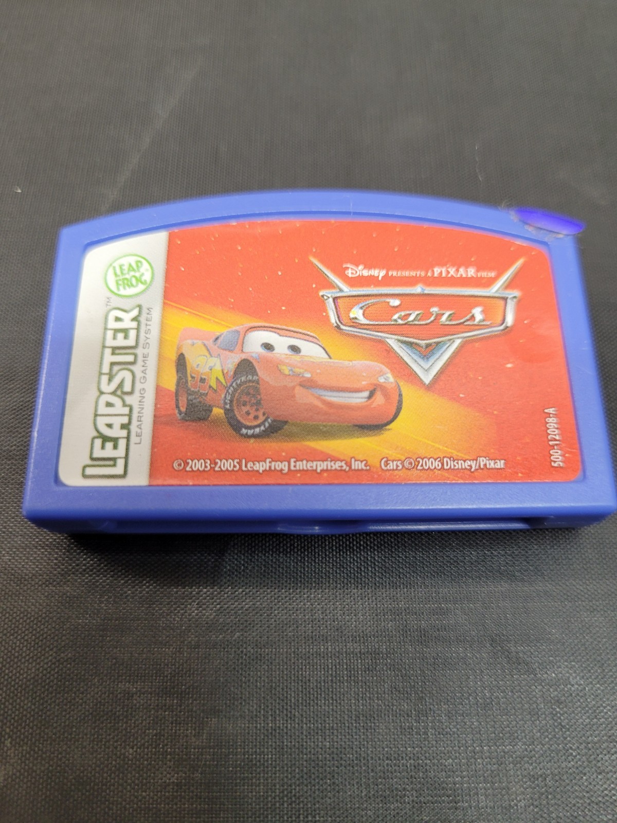 Disney Pixar Cars LeapFrog Leapster Learning Game Cartridge