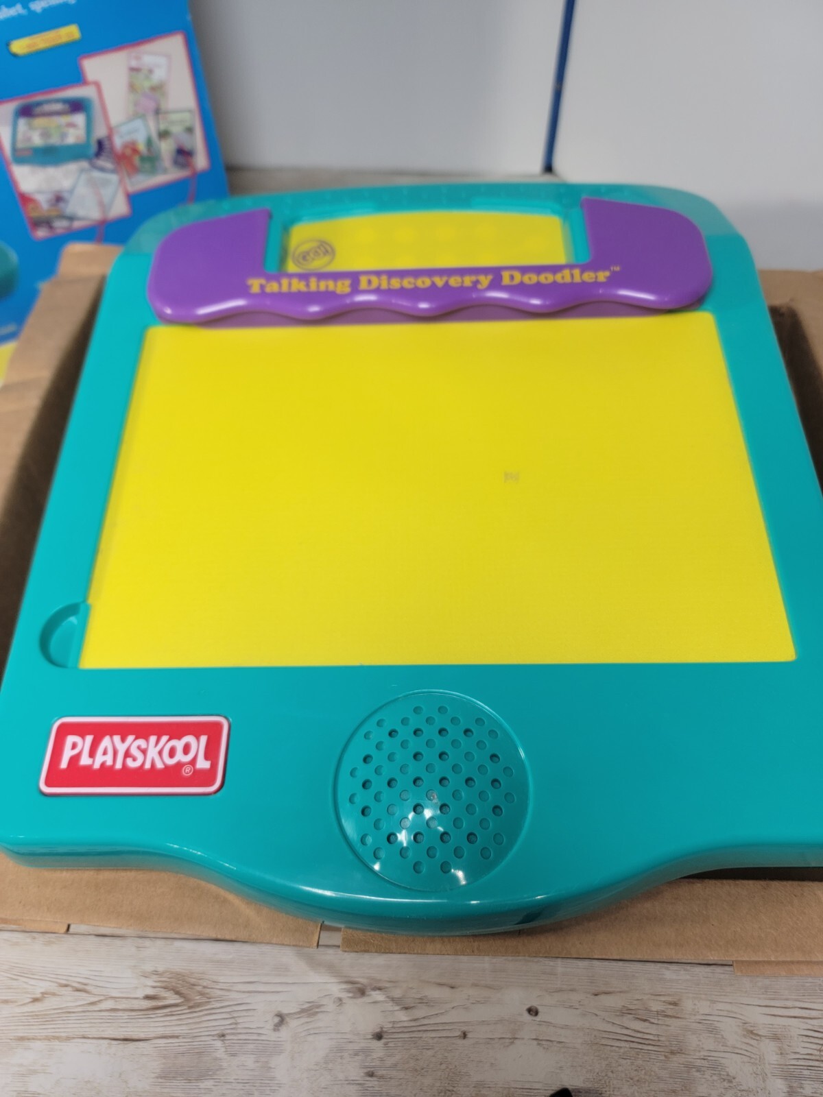 Vintage 1995 Playskool Talking Discovery Doodler Teaching Audio Drawing Pad NEW