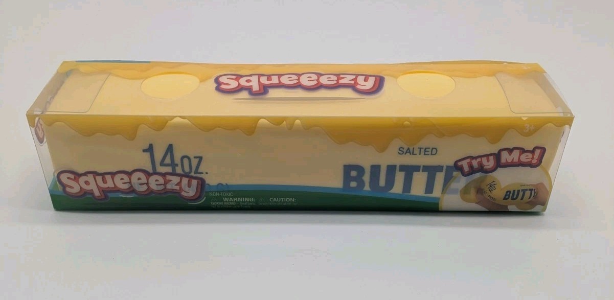 Sunny Days Squeezy Salted Butter 14oz – Tiktok Viral Stress Relief Squeeze Toy