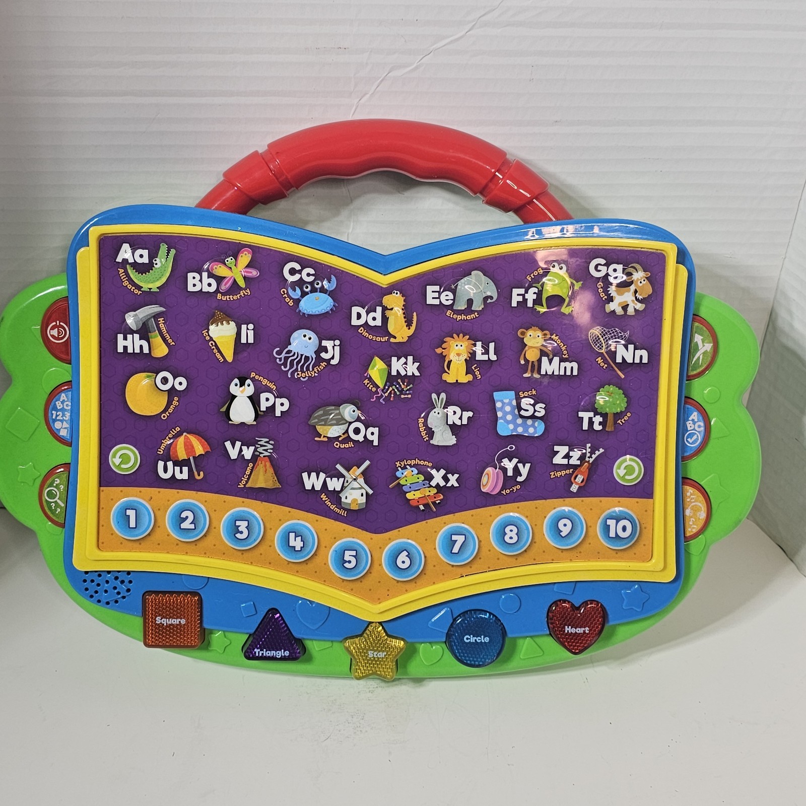 Smart Learning Station Letters Numbers Shapes Electronic Games Interactive Journ