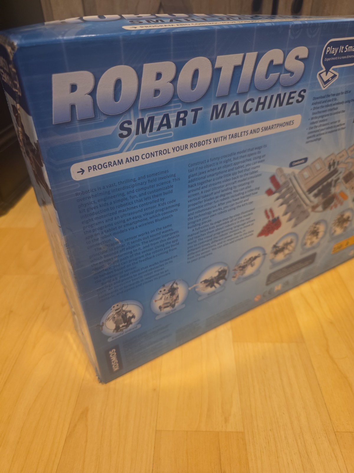 Thames & Kosmos Robotics Smart Machines STEM Kit builds 8 Robots for Kids 8+