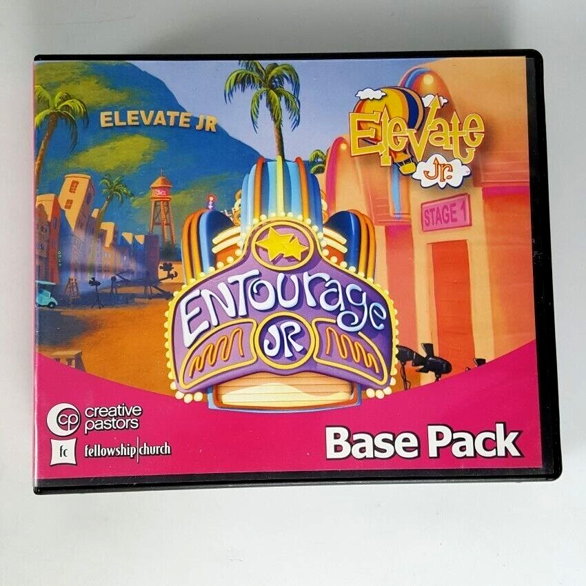 Elevate Jr Entourage Junior Base Pack DVD CD Bible Youth Church God In Case