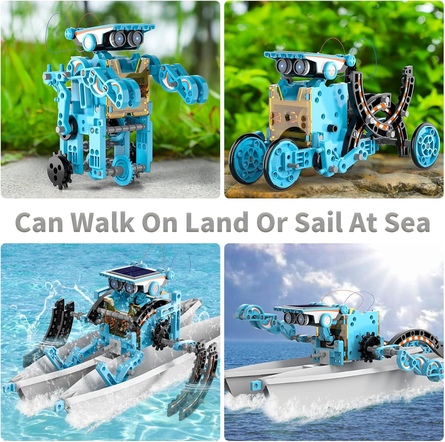12-In-1 STEM Solar Robot Kit Toys Gifts for Kids 8 9 10 11 12 13 Years Old, Educ