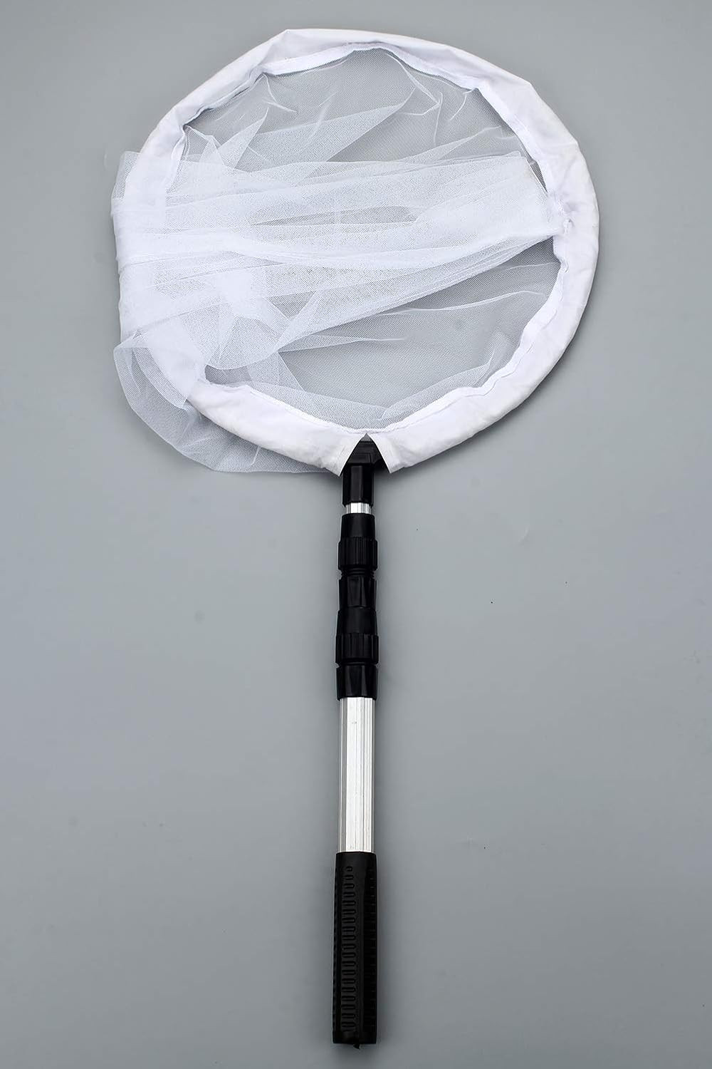 Insect and Butterfly Net with 12″ Ring, 24″ Net Depth, Handle Extends to 36 Inch